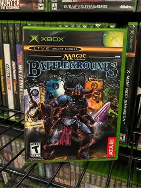 Magic The Gathering Battlegrounds Xbox Complete CIB Original Xbox